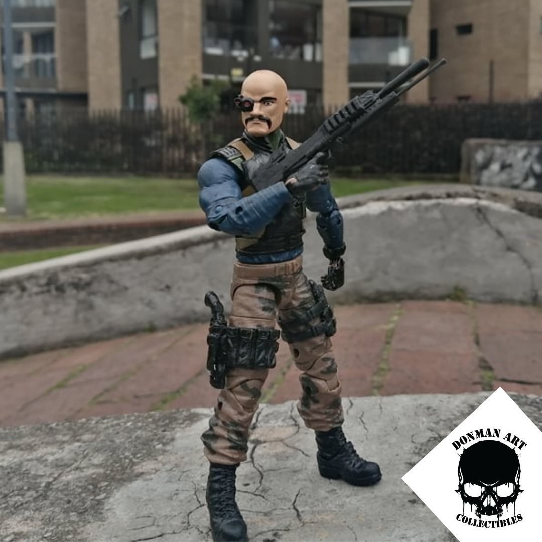 The Doc Head for 6 inch action figures 3D print model_7