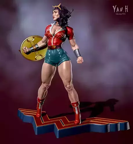 Wonder Woman  3D print model