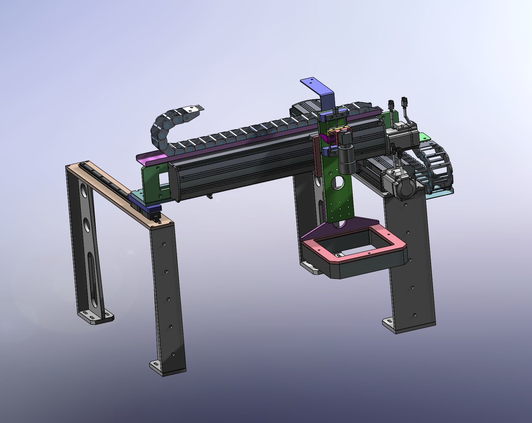 Double station CCD detection machine 3D model_9
