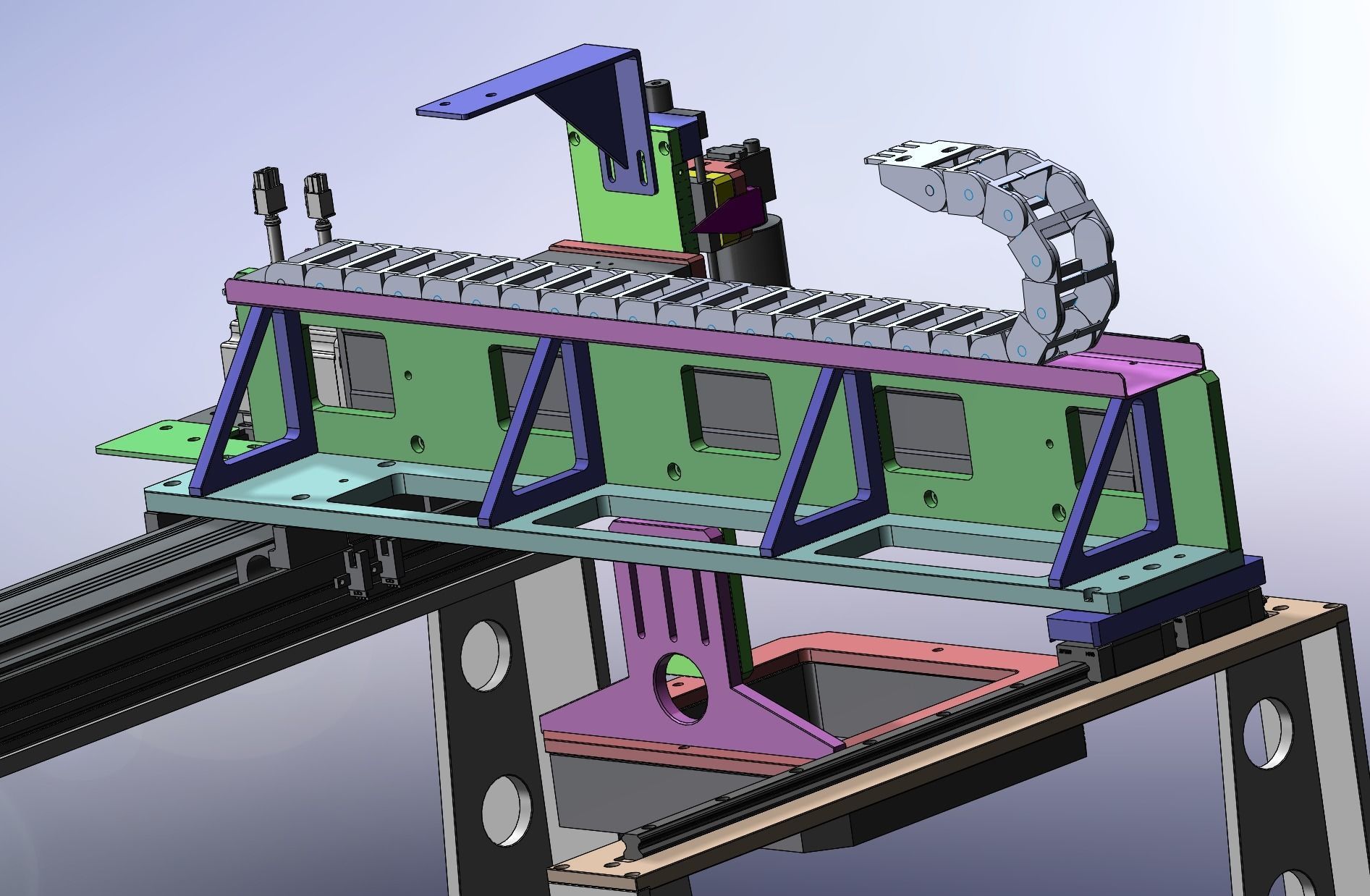 Double station CCD detection machine 3D model_14