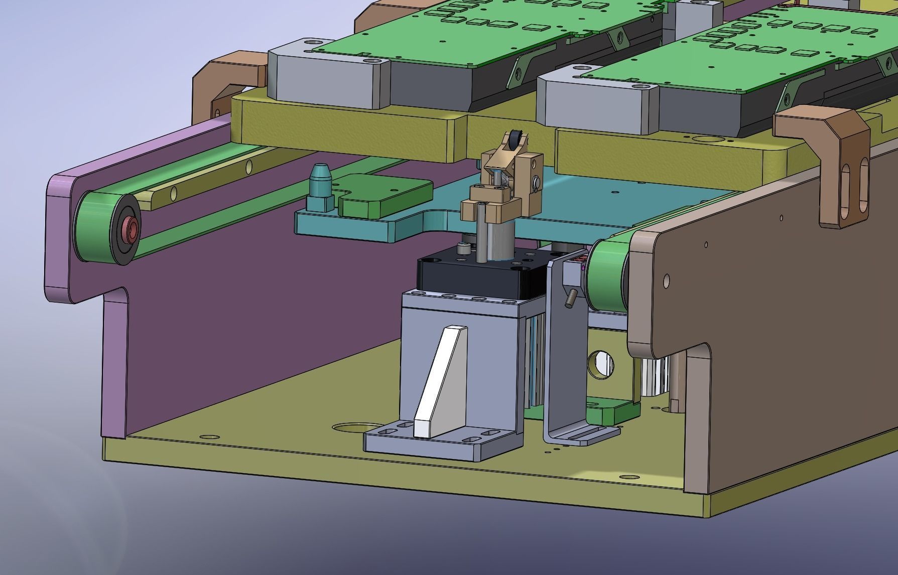 Double station CCD detection machine 3D model_11