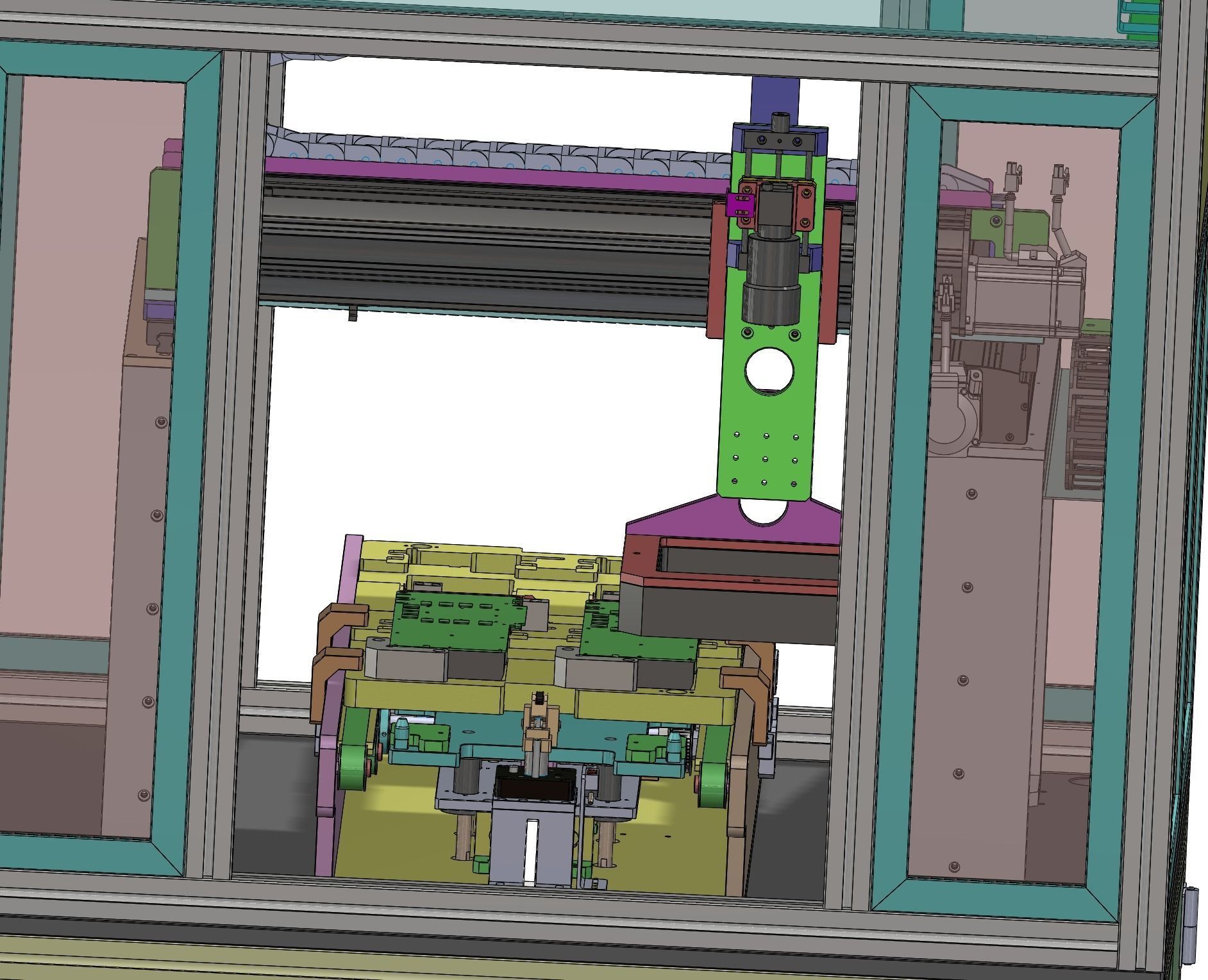 Double station CCD detection machine 3D model_8