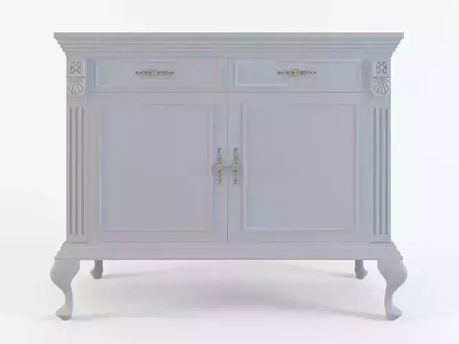 Komoda z gietymi nogami Classic kod KG 30