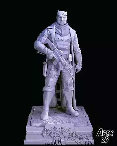 BATMAN KNIGHTMARE V2 FANART FOR 3D PRINTING pm me for discount 3D print model