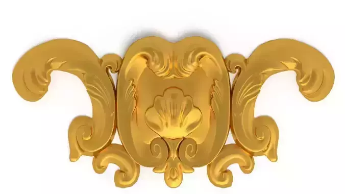 Baroque moldure deco