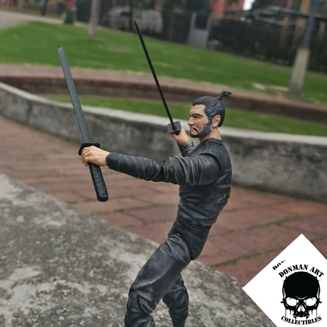 Katana for 6 inch action figures 3D print model_18