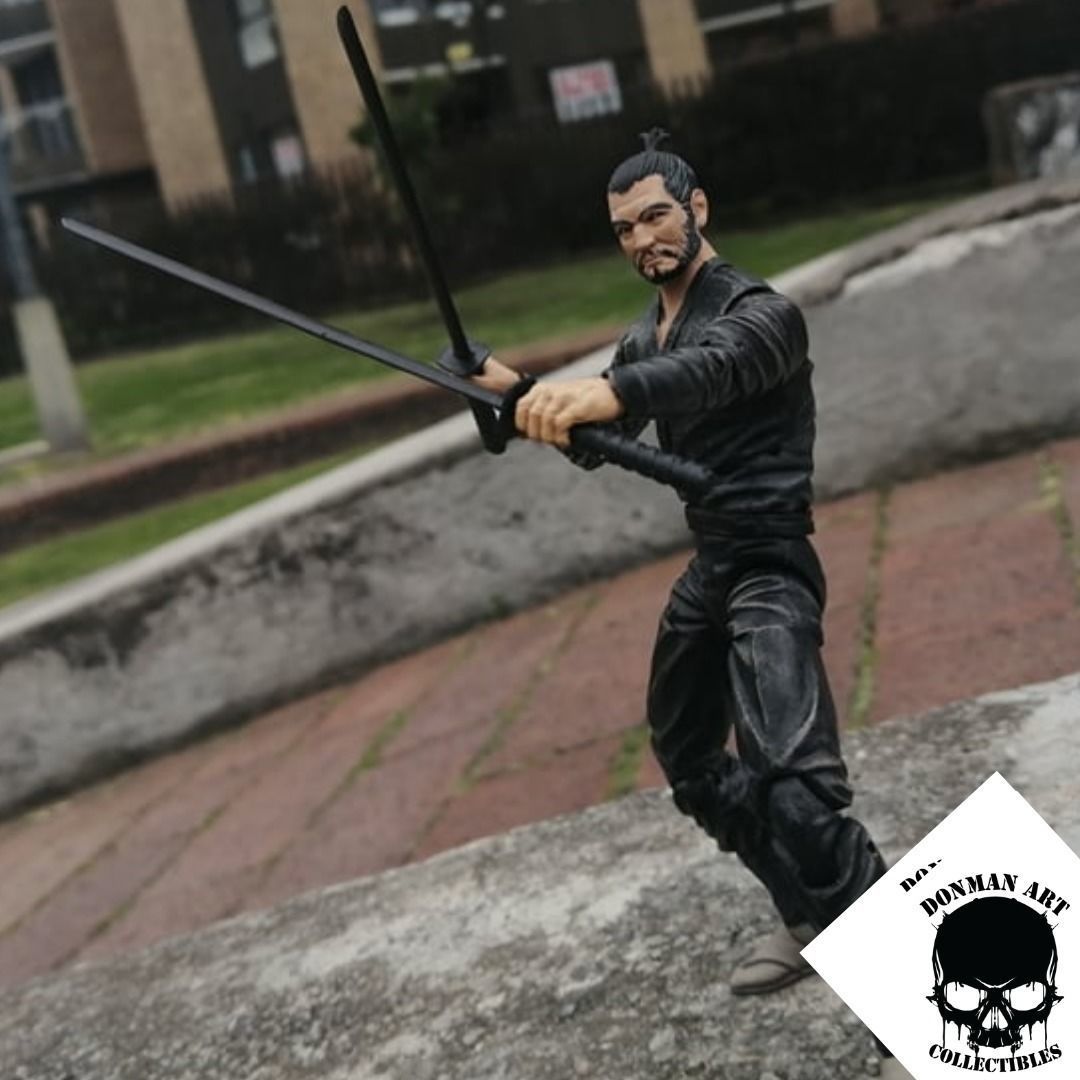 Katana for 6 inch action figures 3D print model_19