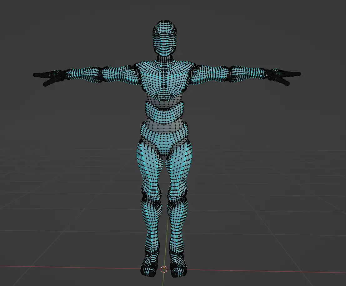 Y bot Free 3D model