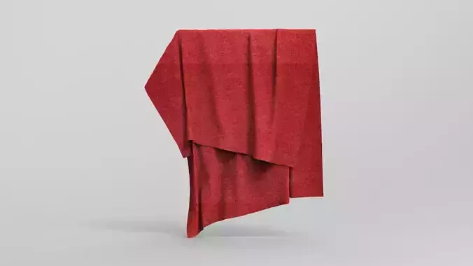 Cloth FBX 680 Low-poly 3D model