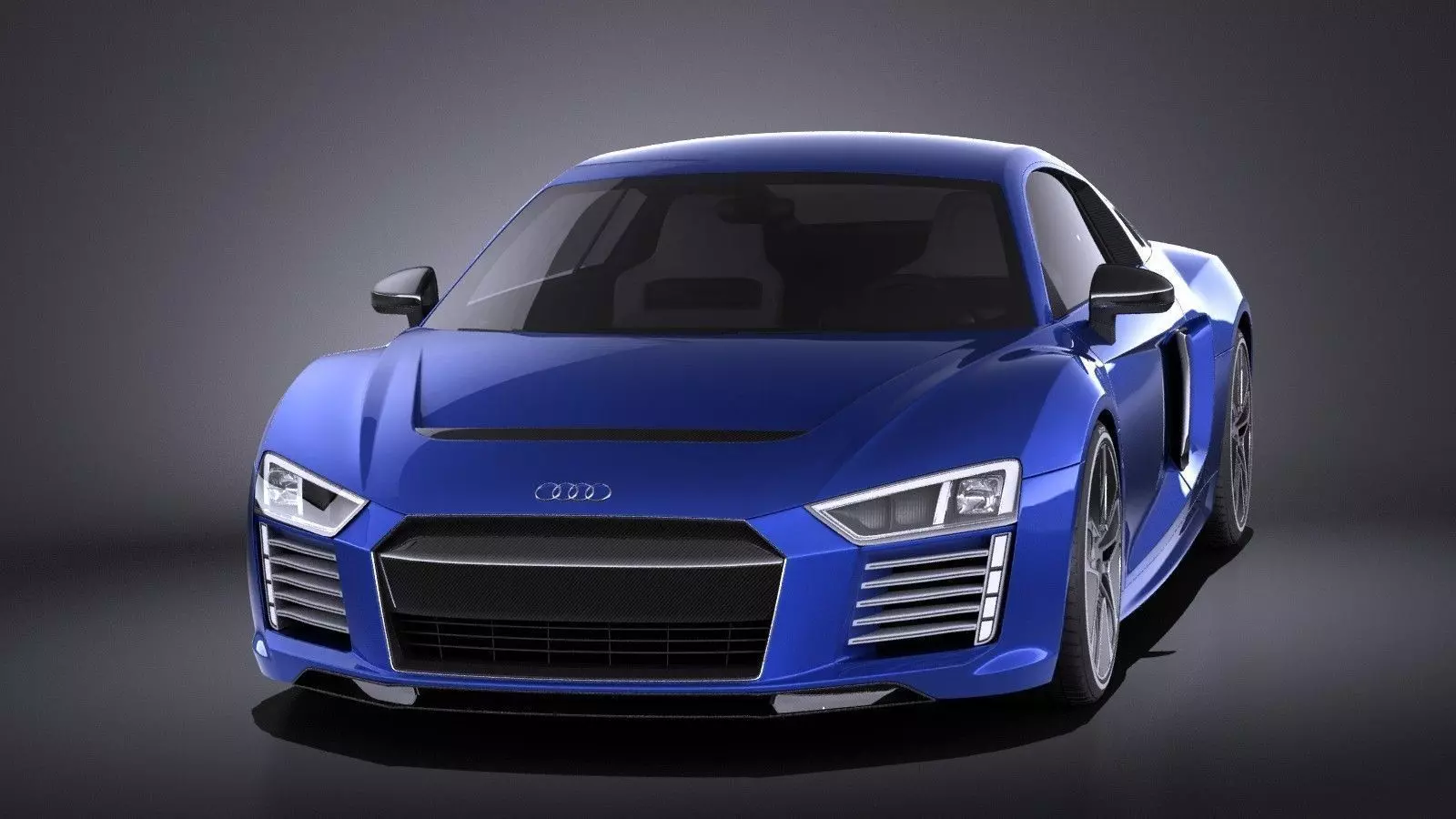 Audi R8 e-tron 2016 VRAY 3D model_0