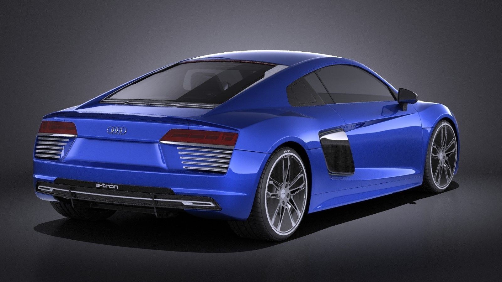 Audi R8 e-tron 2016 VRAY 3D model_5