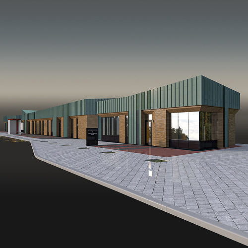 Store Complex 3D model