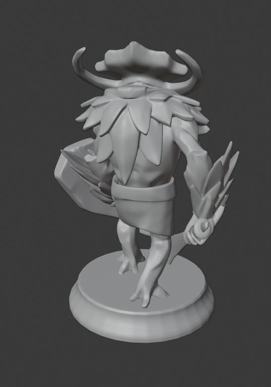 Dota 2 - Mega Melee Creeps 3D print model_7