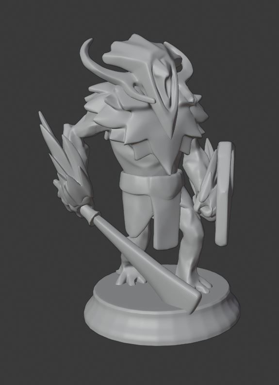 Dota 2 - Mega Melee Creeps 3D print model_5