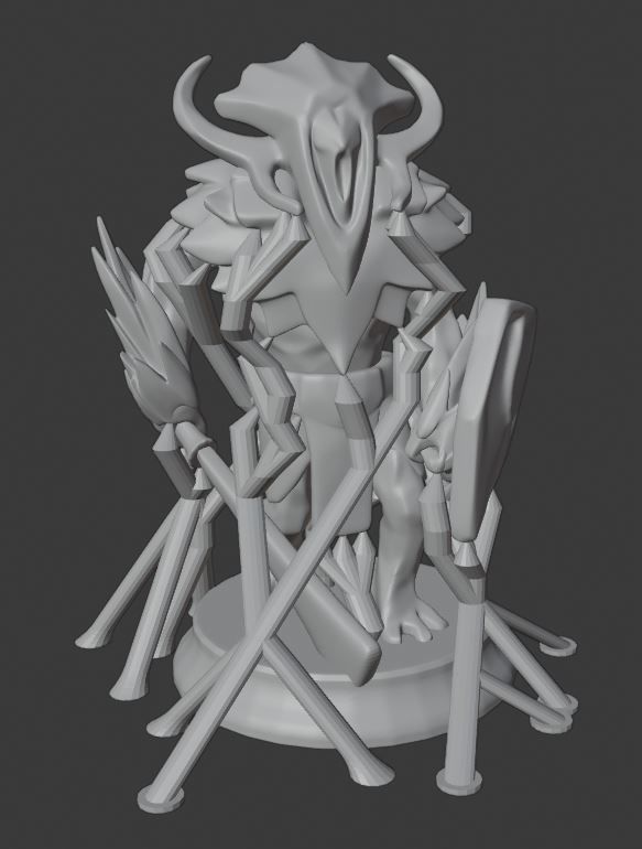 Dota 2 - Mega Melee Creeps 3D print model_8