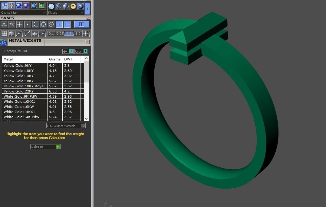 Tiffany and Co T1 Ring  3D print model_11