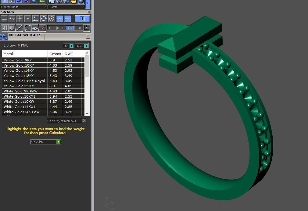Tiffany and Co T1 Ring  3D print model_10