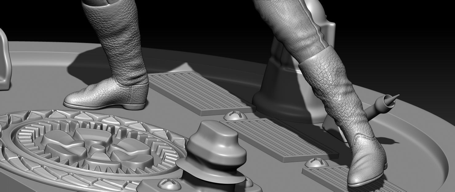 Luke Skywalker Vs Darth Vader 3D print model_10