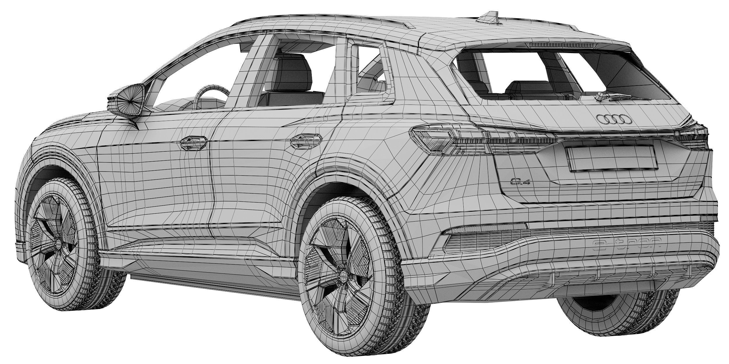 Audi Q4 e-tron 3D model_15