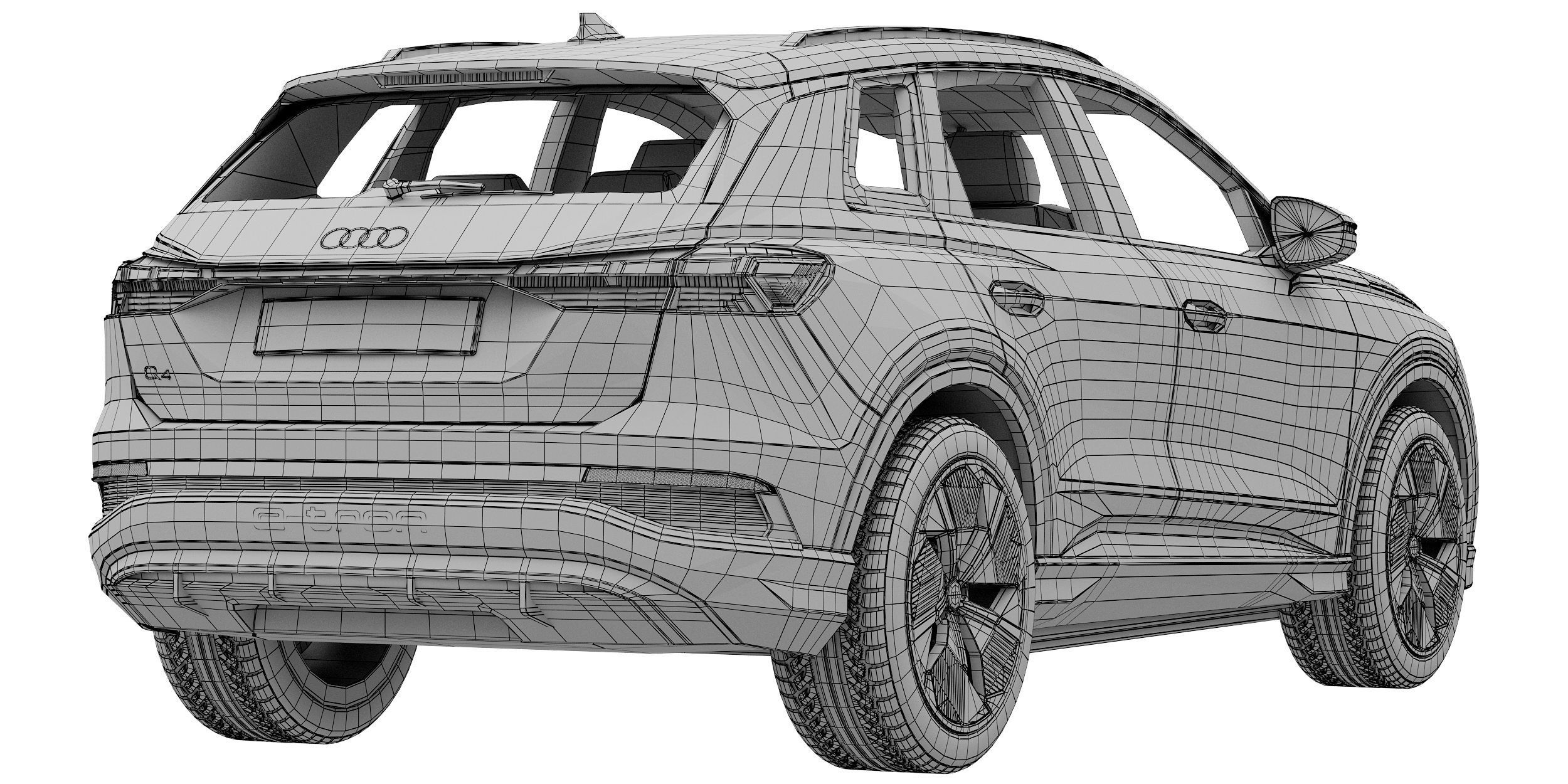 Audi Q4 e-tron 3D model_16