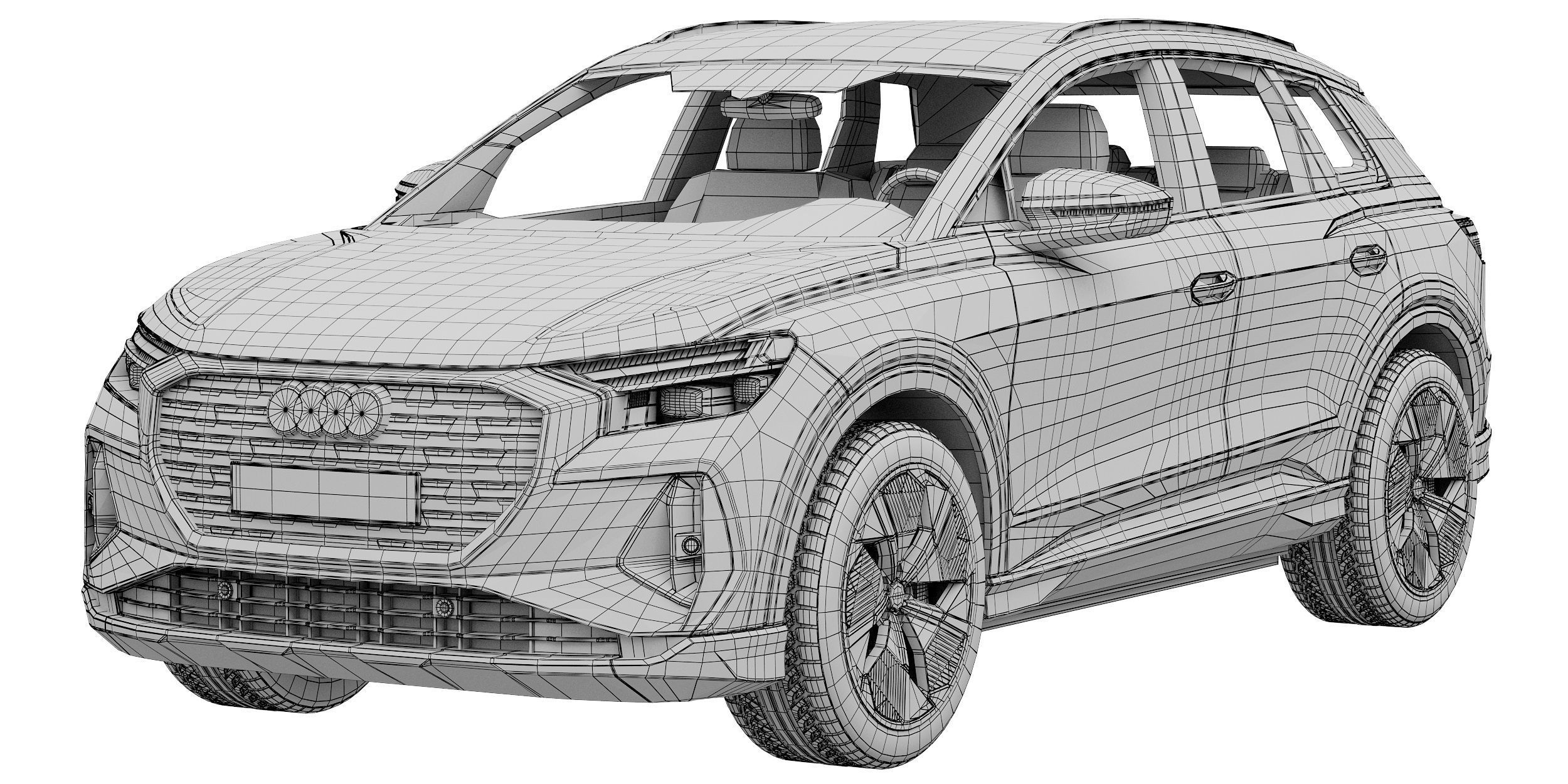 Audi Q4 e-tron 3D model_13
