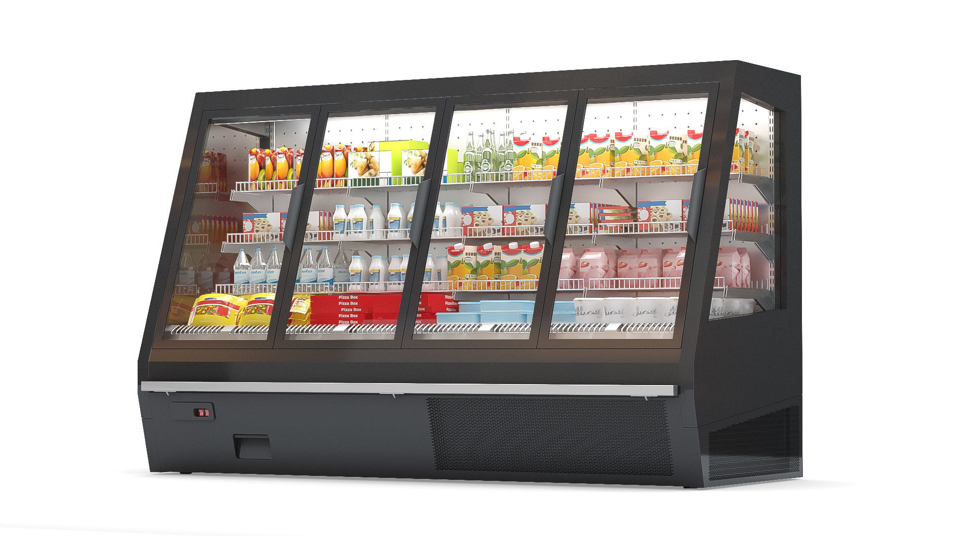 Refrigerated Display Case 3D model_3