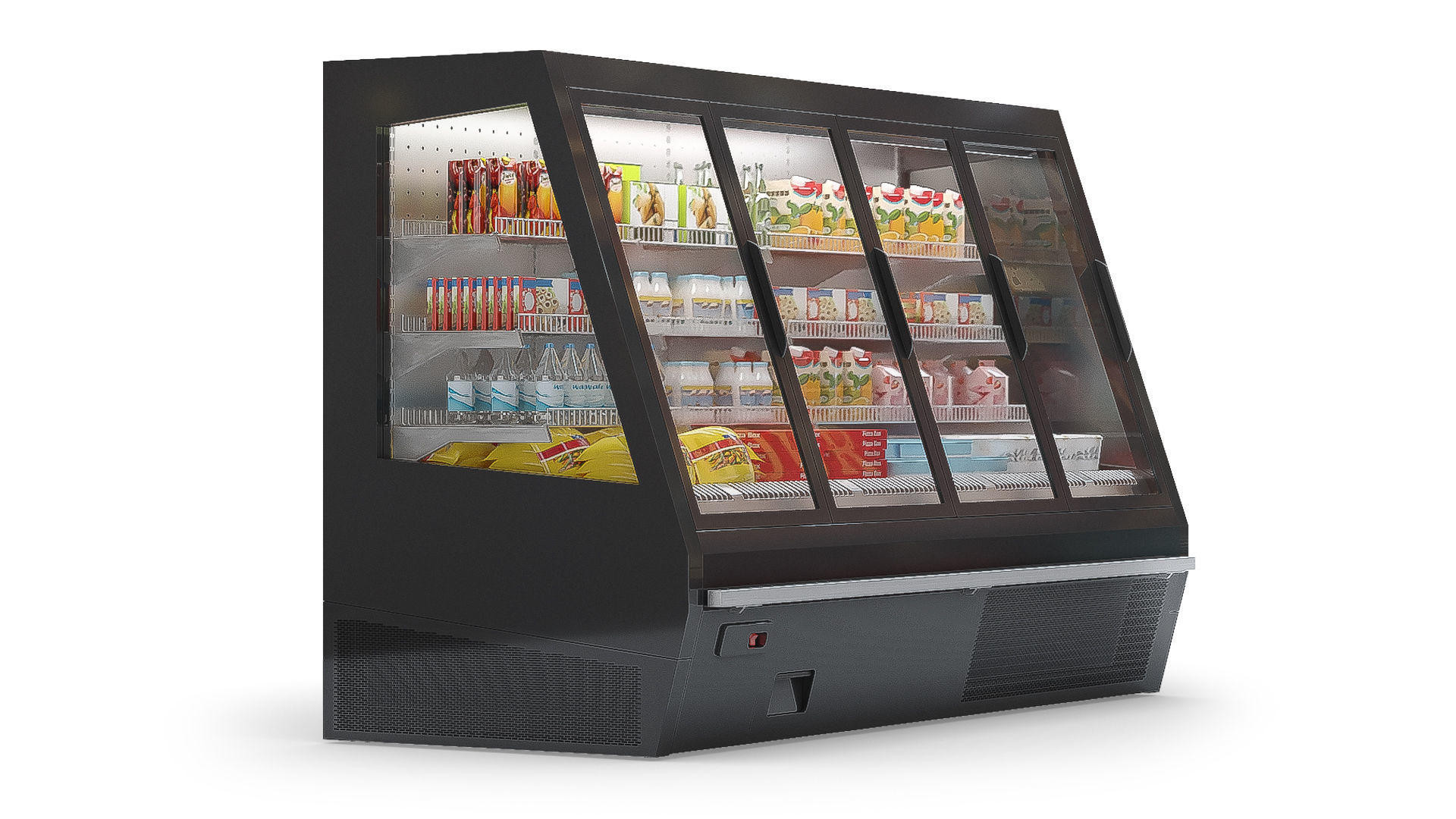 Refrigerated Display Case 3D model_5