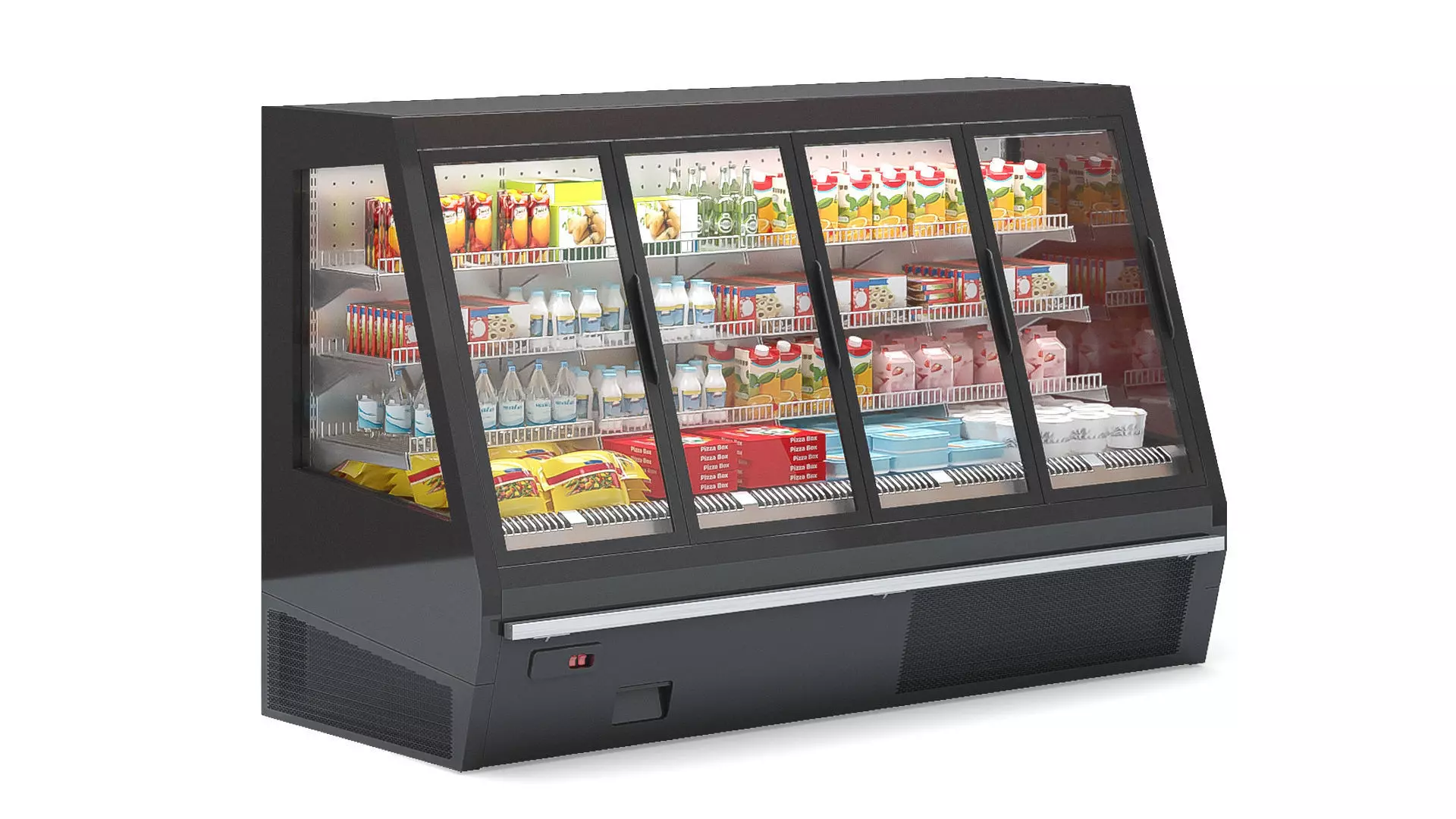 Refrigerated Display Case 3D model_0