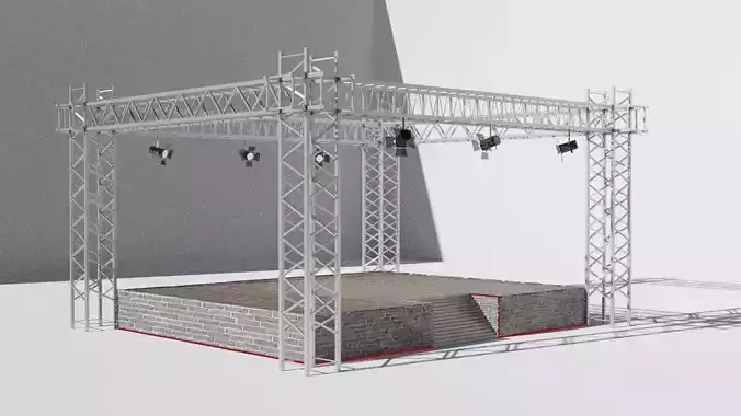 3d model of the scene