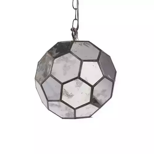 Light Single Geometric Pendant
