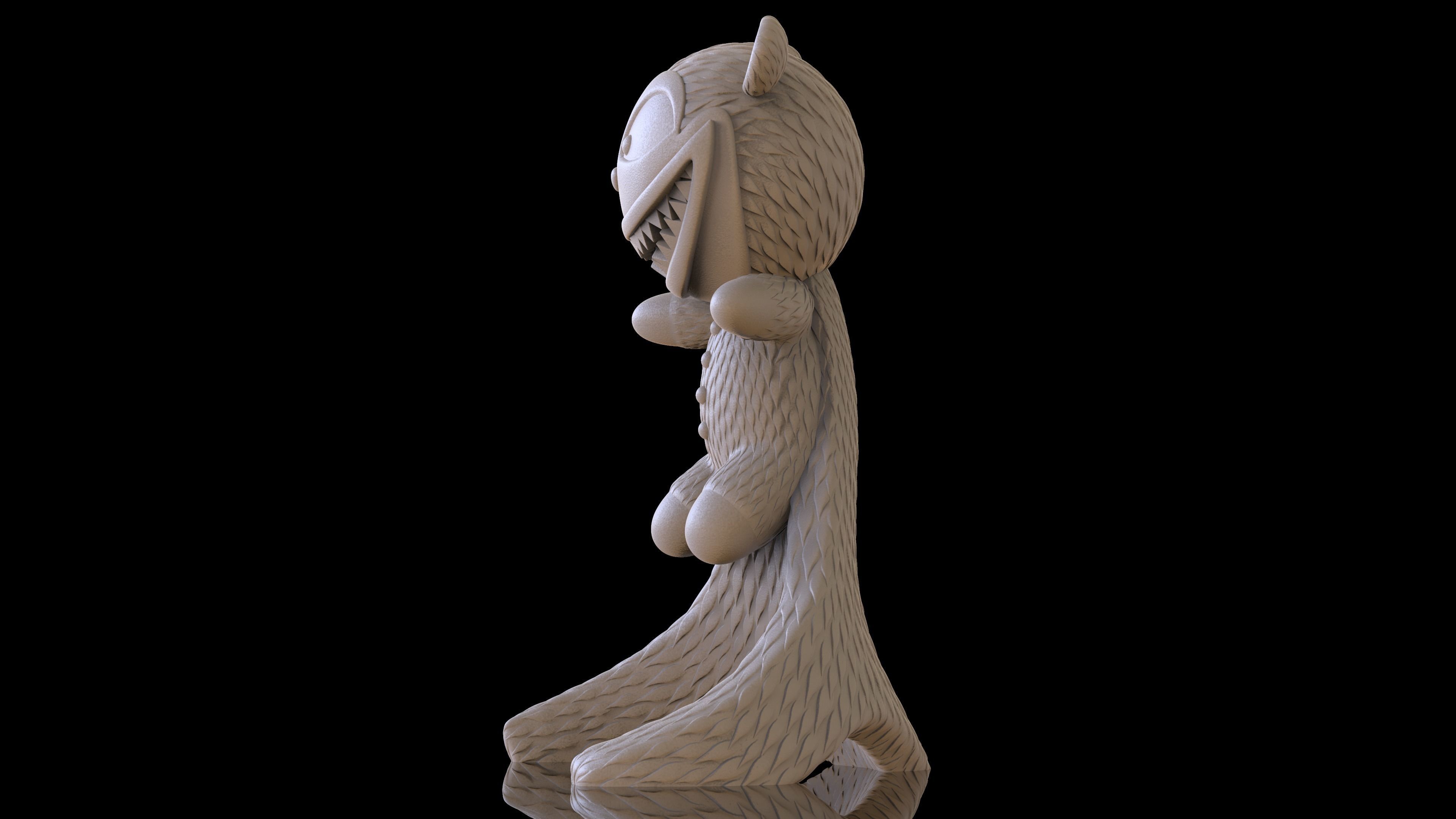 Vampire Teddy 3D print model_1