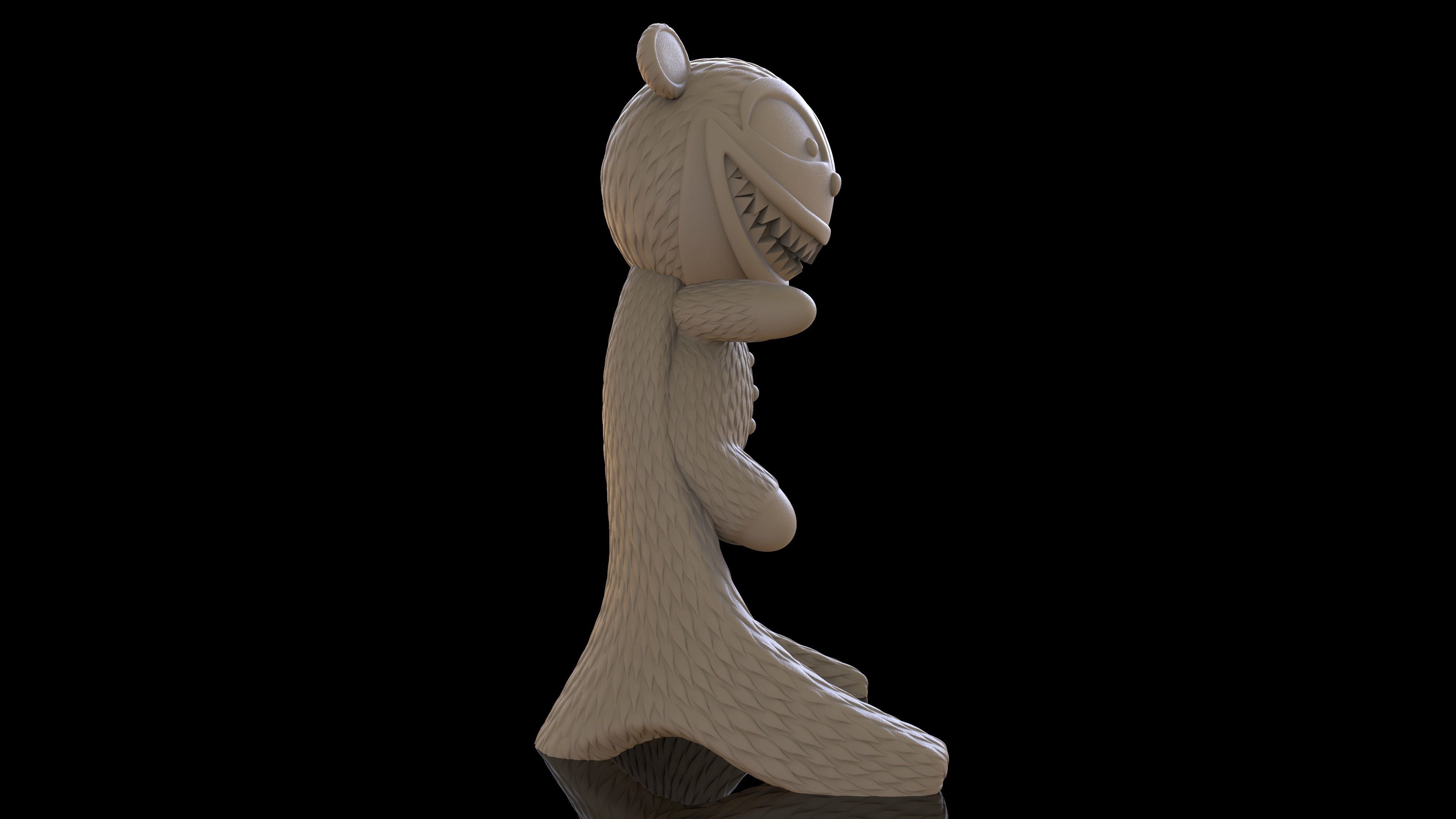 Vampire Teddy 3D print model_2