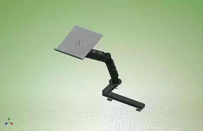Motorola LapTop Vehicle Mount Free 3D model