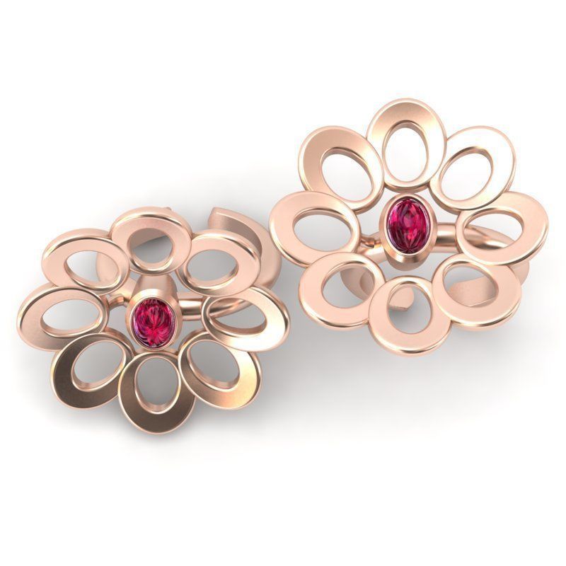 3d-model flower ring 3D print model_11