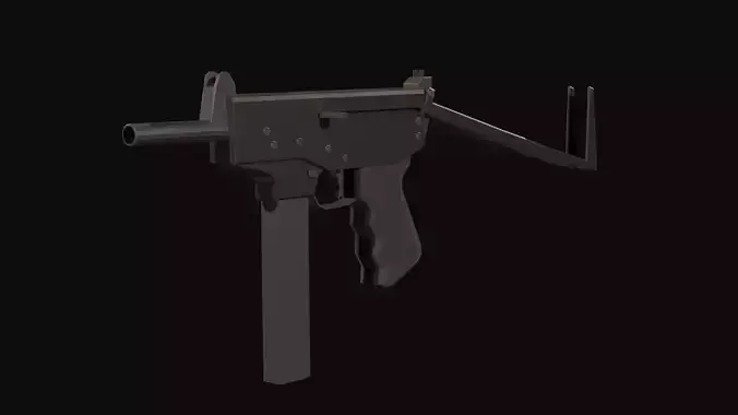 PP-91 Low Poly gun