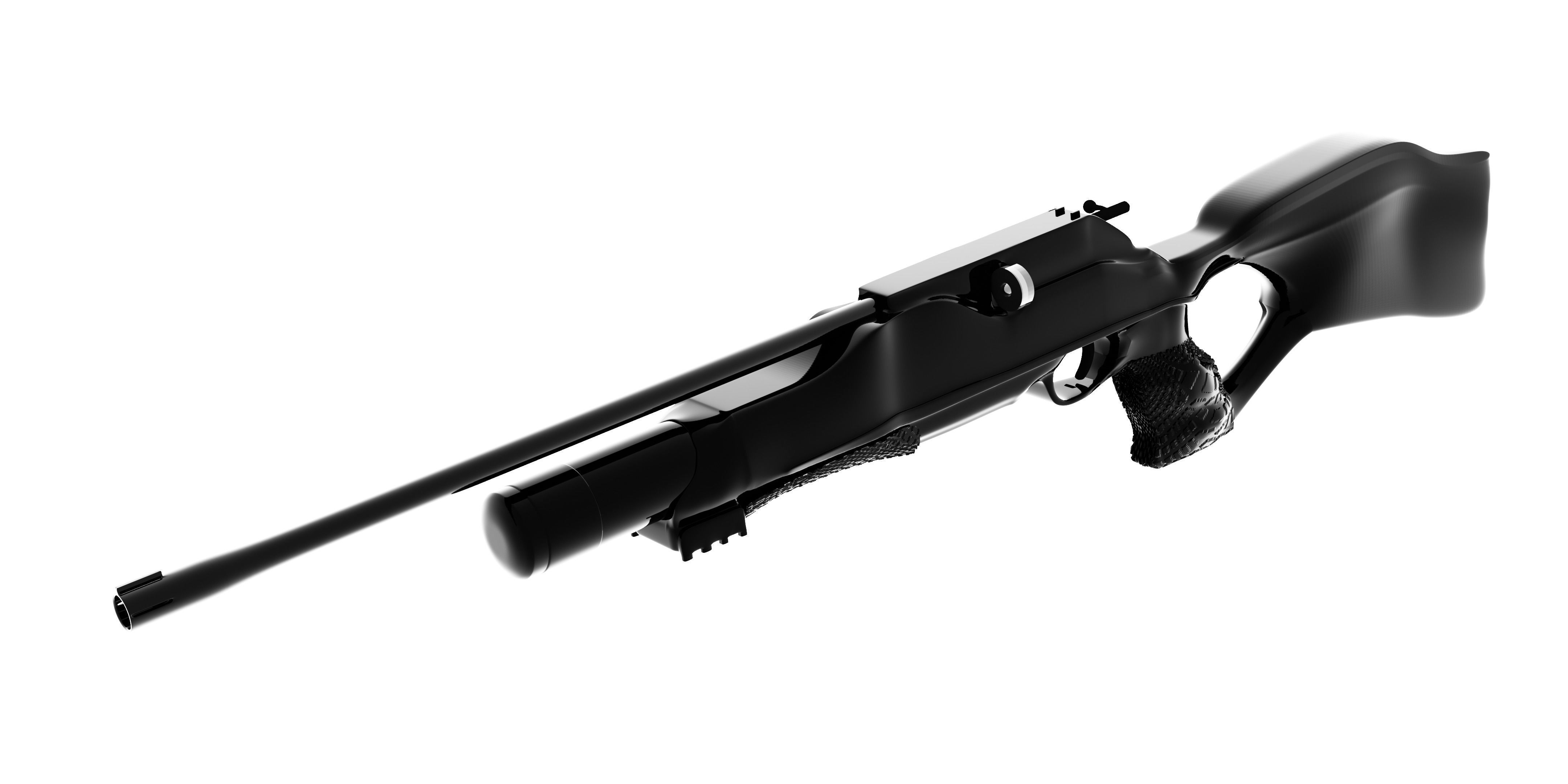 WALTHER RM-8 PCP GUN 3D model_4