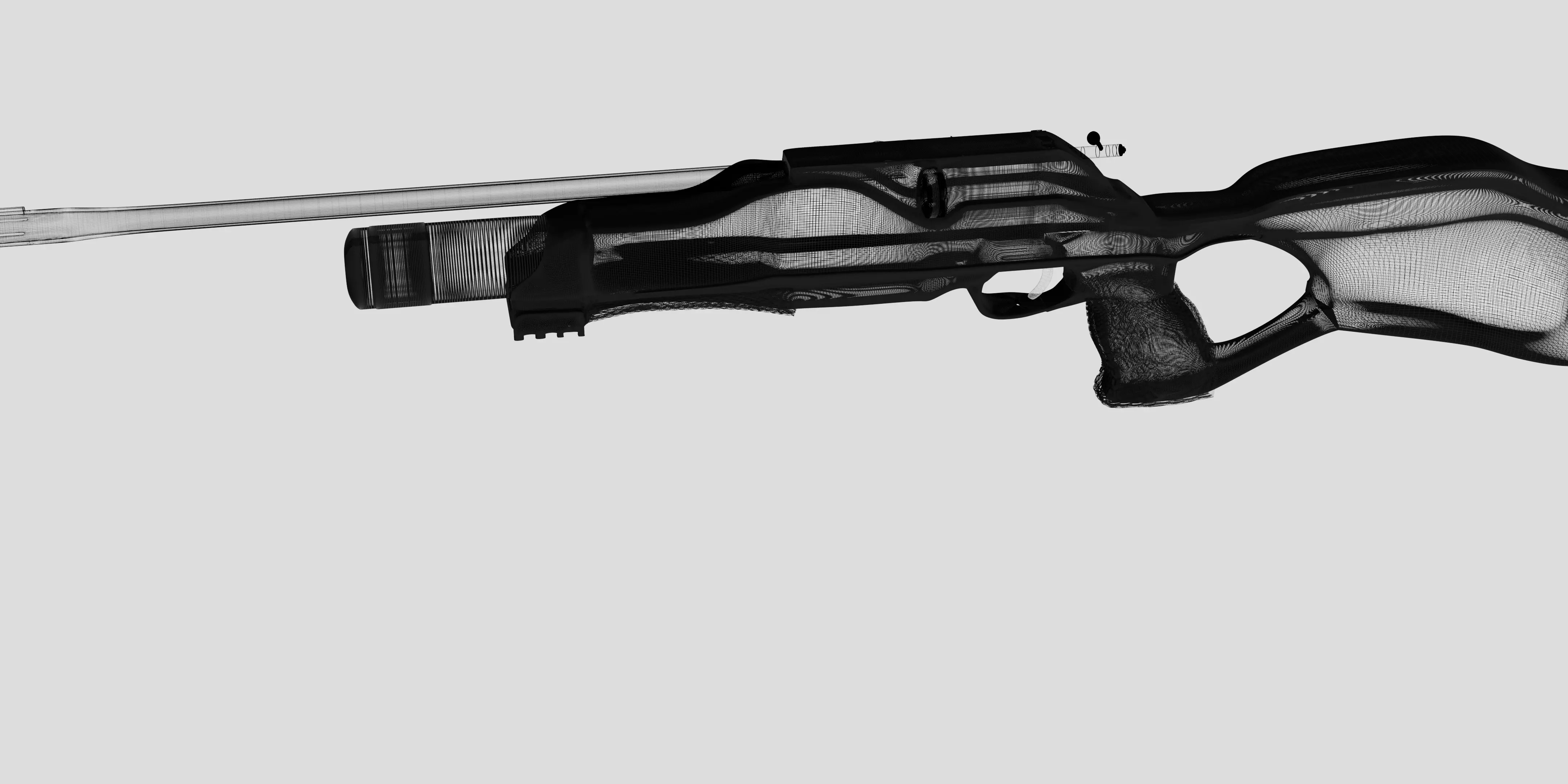 WALTHER RM-8 PCP GUN 3D model_0