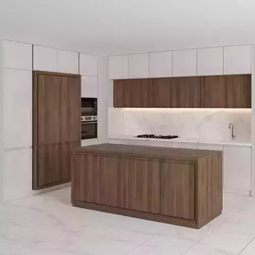 Modern kitchen with island 35