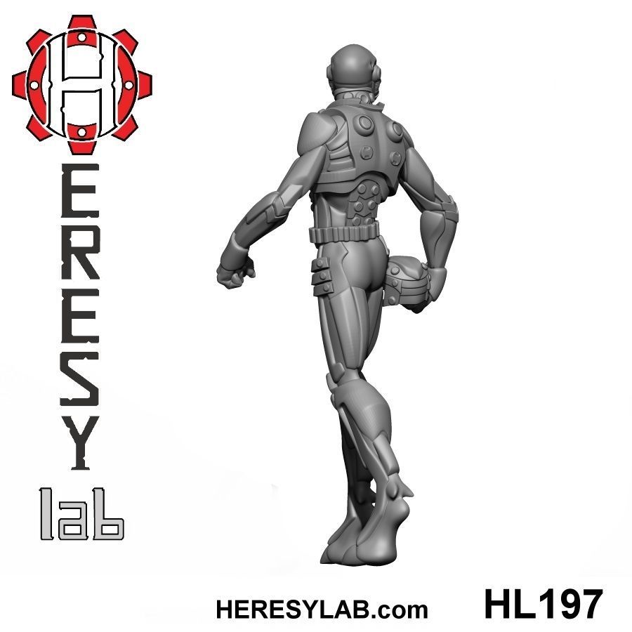 HL197 - Greater God Pilot 3D print model