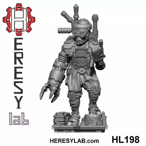HL198 - Greater God Worker 3D print model