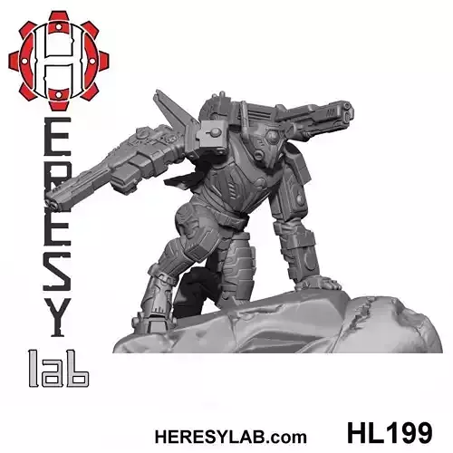 HL199 - Greater God Stealth Commander 3D print model