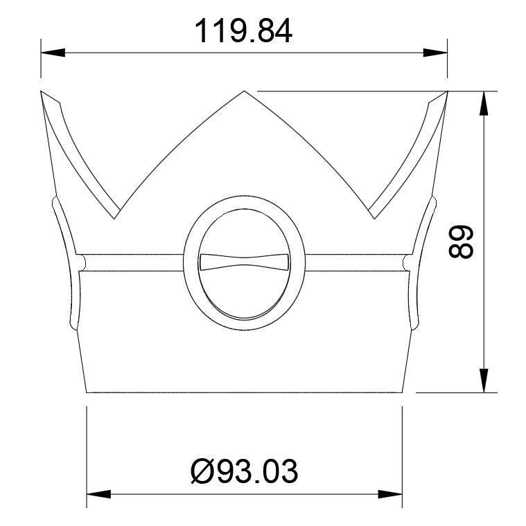 Princess Peach Crown and accessories cosplay 3D print 3D print model_7