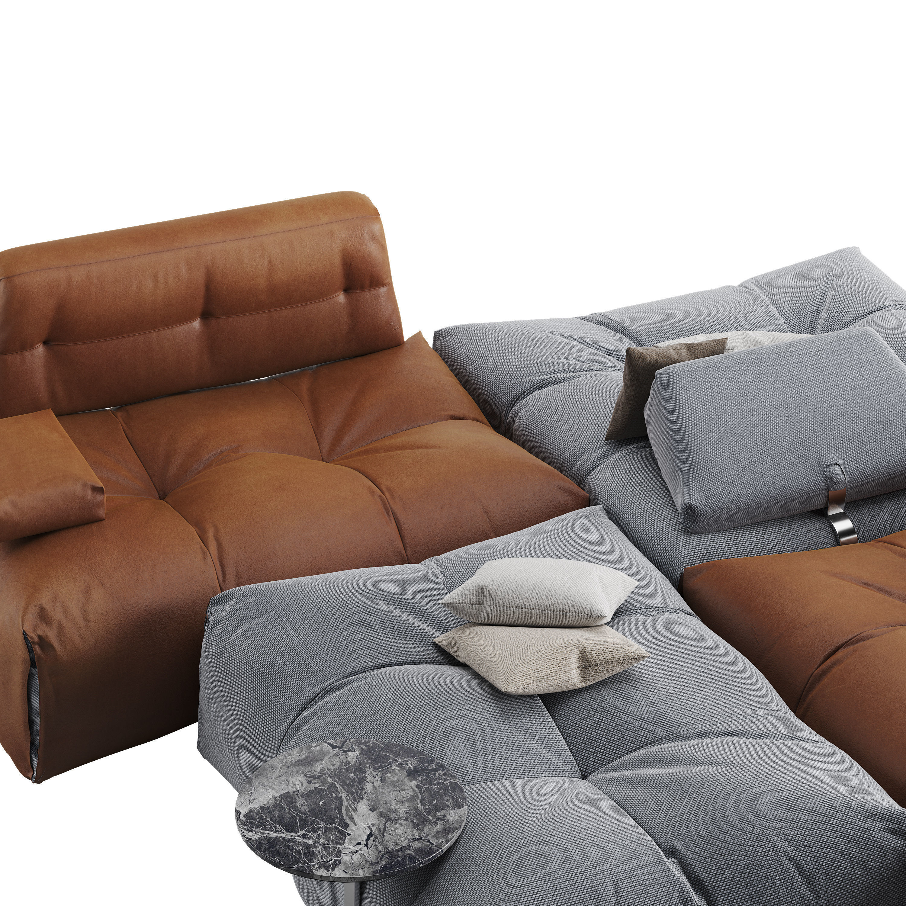 Cierre Imbottiti Tab Sofa 3D model_2