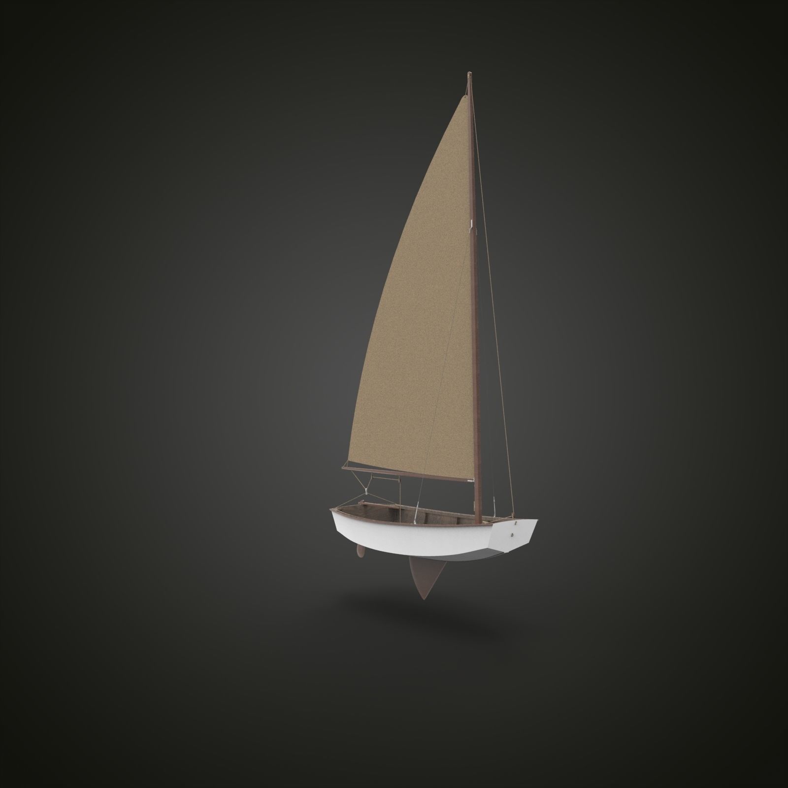 Sailing ship x 3D model_17