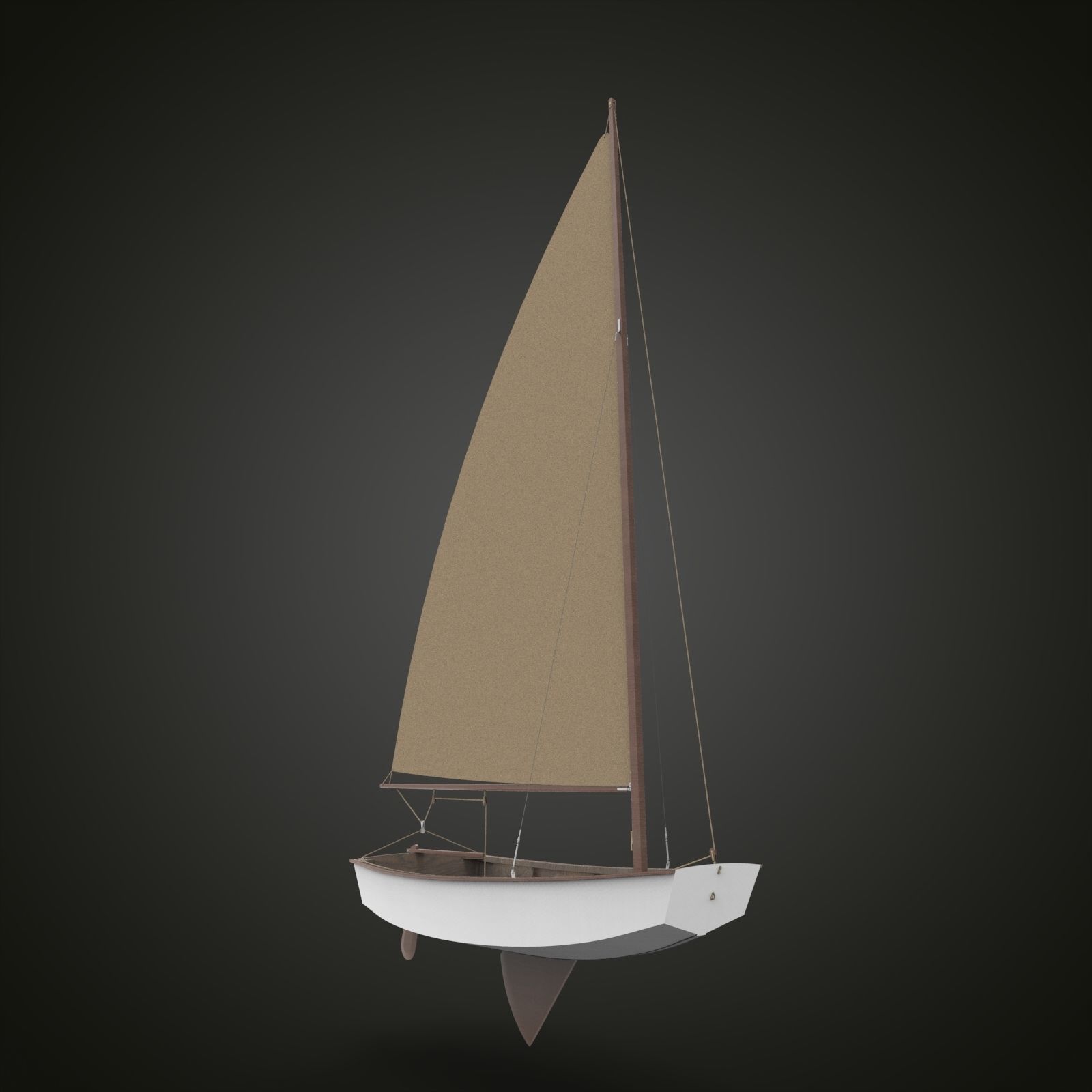 Sailing ship x 3D model_6