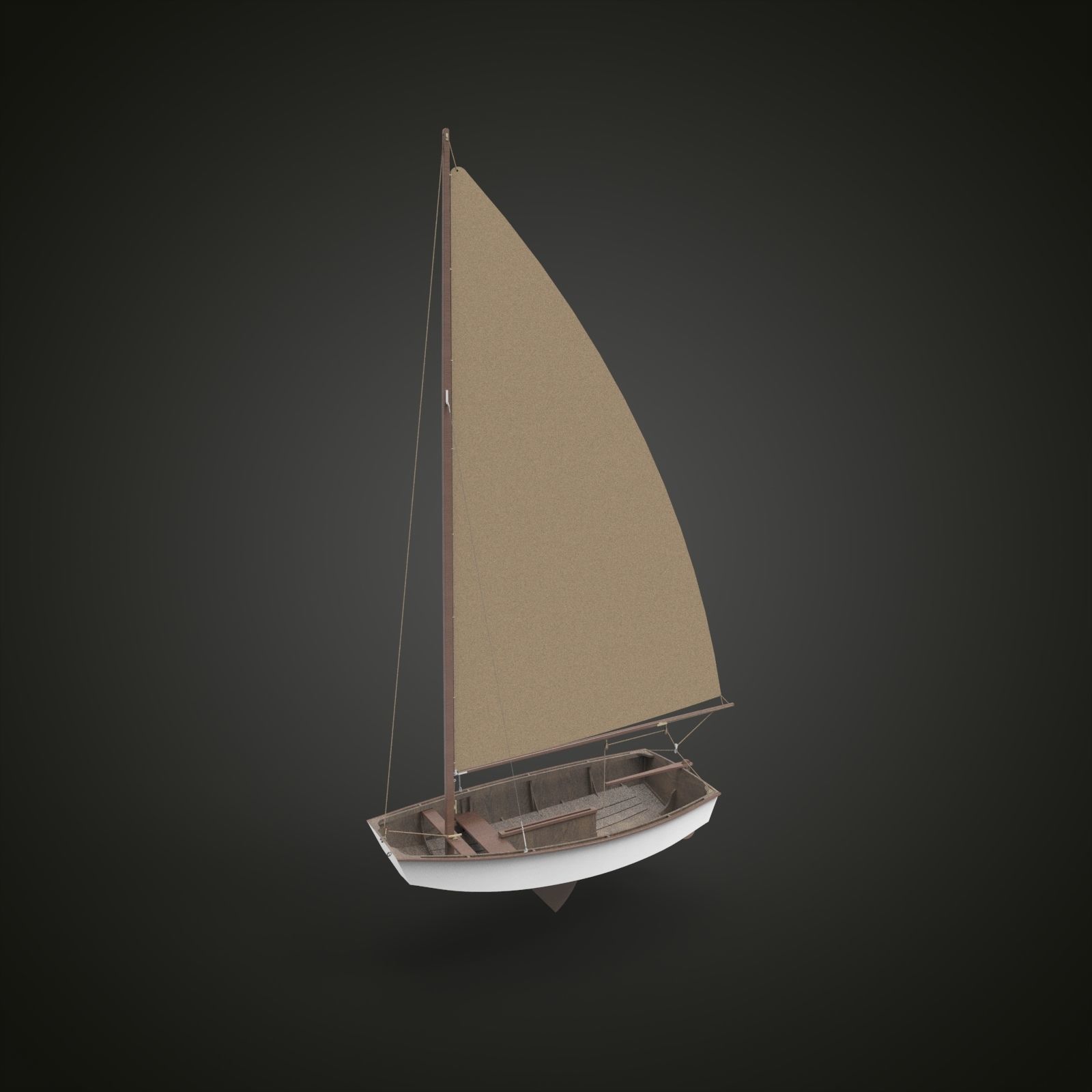Sailing ship x 3D model_12