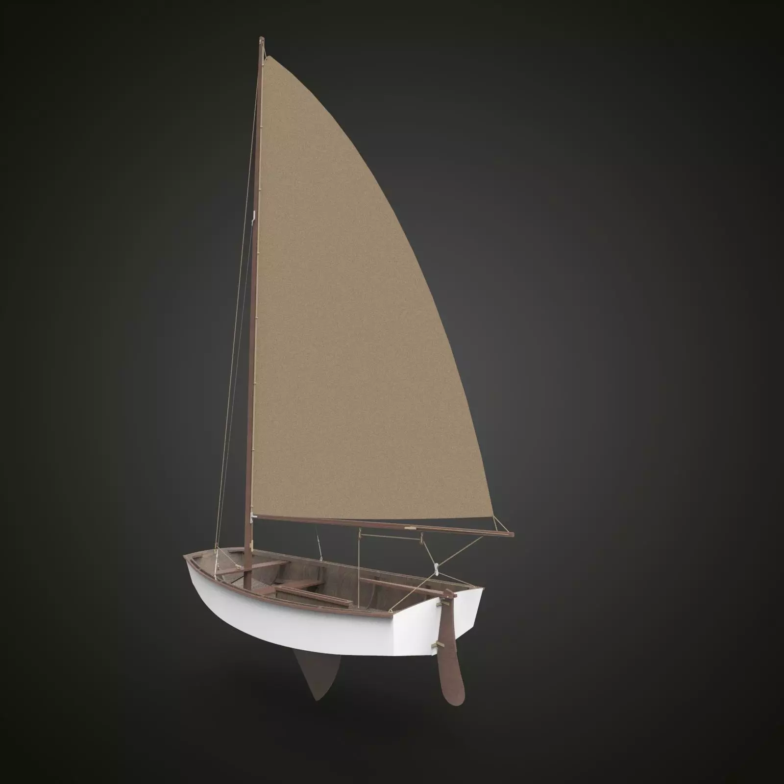 Sailing ship x 3D model_0