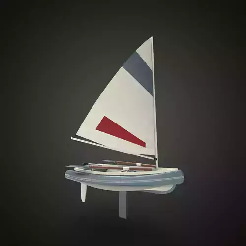 Sailing ship xx 3D model