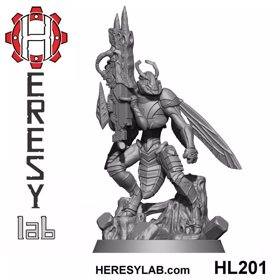HL201 - Greater God Wasp 2 3D print model_0