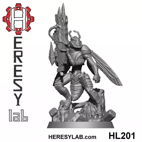 HL201 - Greater God Wasp 2 3D print model